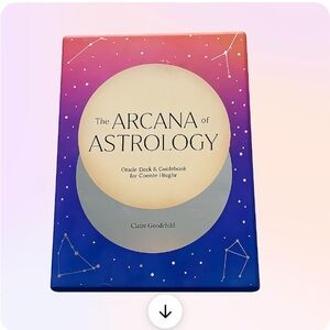 Abrams The Arcana of Astrology Oracle Deck & Guidebook By Claire Goodchild